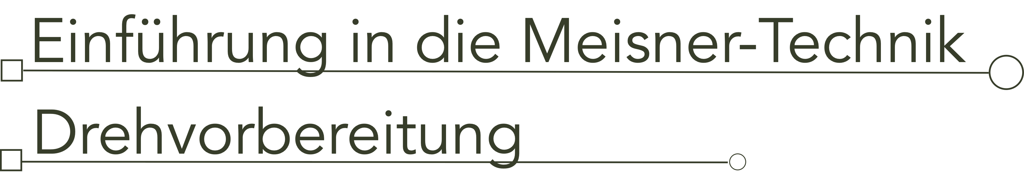 Überschrift Meisner